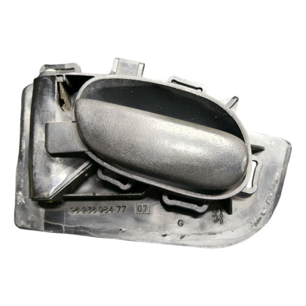 Maçaneta Int Diant Esq Peugeot 206 207 2009 2010 9623698477 Preto Dianteira