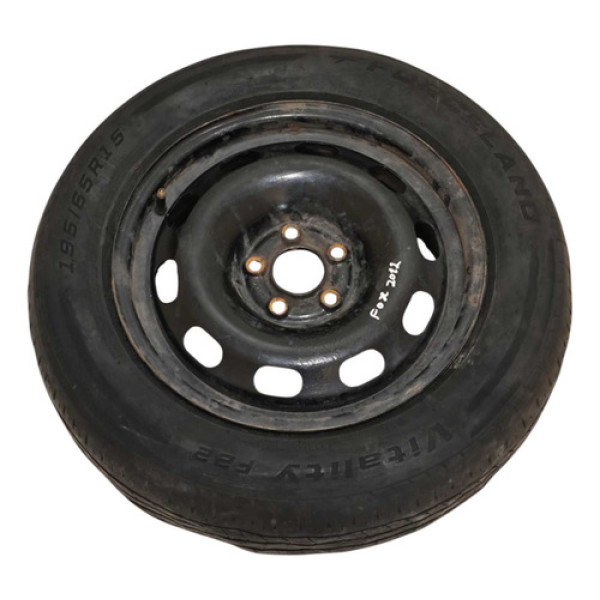 Roda Aro 15 Vw Fox 2011 2012 2013 1j0601027ab Preto