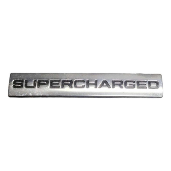 Emblema Metálico Supercharged Range Rover Sport V8 5.0 2016