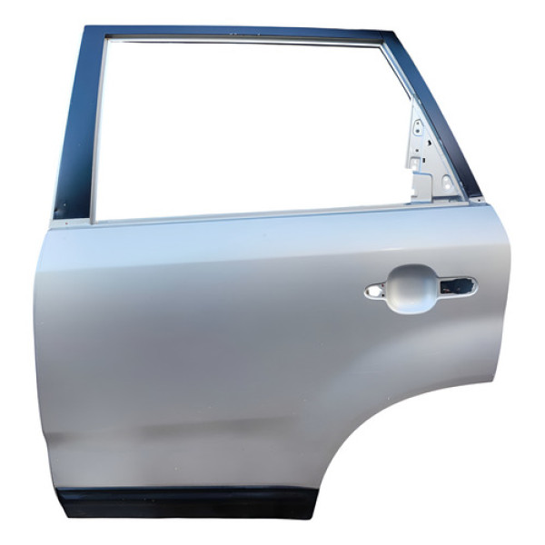 Porta Traseira Esquerda Kia Sorento 2011 2012 2013 Prata Traseira Esquerdo Prata