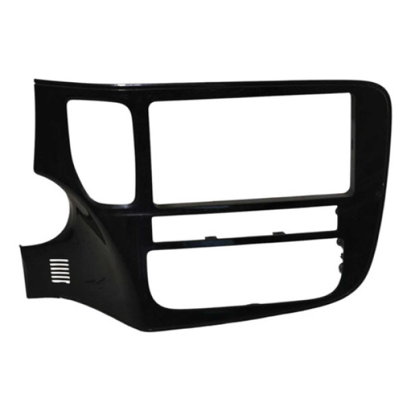 Moldura Central Painel Mitsubishi Outlander 2015 2016 2017  Preto