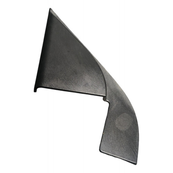 Moldura Int. Retrovisor Diant Esq Nissan Kicks 2016 A 2019 Preto