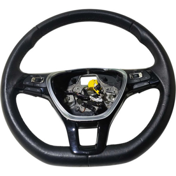 Volante Direção Vw T-cross Highline 1.4 Tsi 2020 2021 2022 Preto