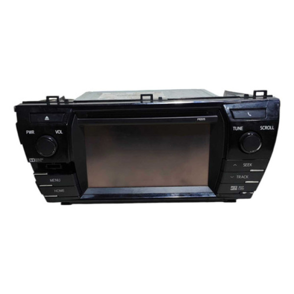 Central Multimidia Toyota Corolla 2015 2016 2017 8610002131 Preto
