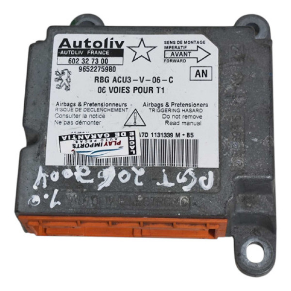 Modulo Central Peugeot 206 2001 A 2006 9652275980