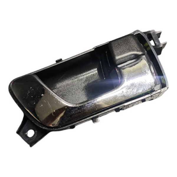 Maçaneta Interna Diant Dir Mitsubishi Pajero Full 2008/2012 Prata Dianteira