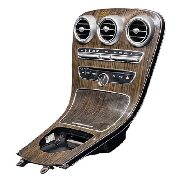 Console Painel Comando Ar Som Mercedes C180 2015 2016 2017