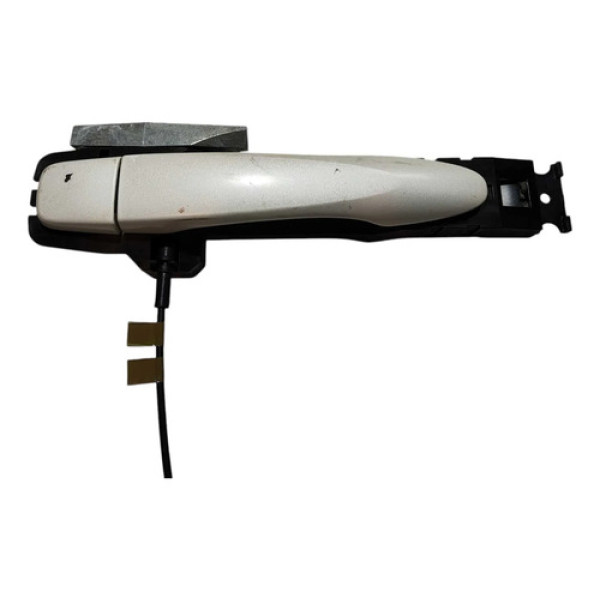  Maçaneta Externa Esquerdo Nissan Kicks 2016 A 2020 Branco Dianteira