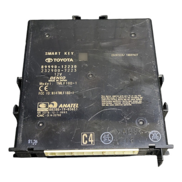 Módulo Bcm Toyota Corolla 2020 2021 2022 2023 8999012230