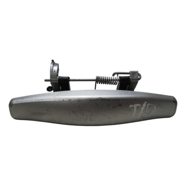 Maçaneta Ext Porta Tras Direita Renault Sandero 2008/2013 Prata Traseira