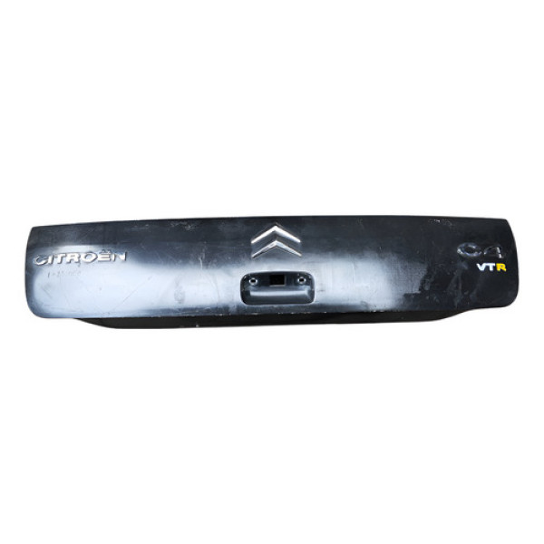 Aplique Tampa Traseira 9655571777 Citroen C4 Vtr 2007 A 2010 Preto
