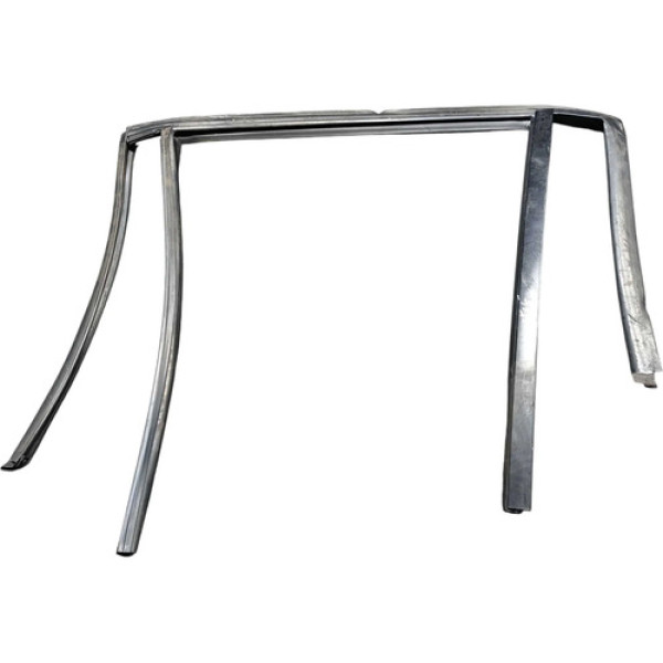 Canaleta Vidro Traseiro Esquerdo Bmw X1 2013/2014 Preto