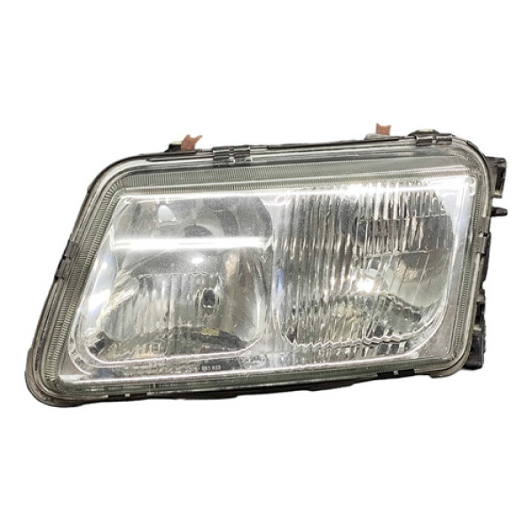 Farol Esquerdo 96350500 Audi A3 1999 2000 Cromado Esquerdo