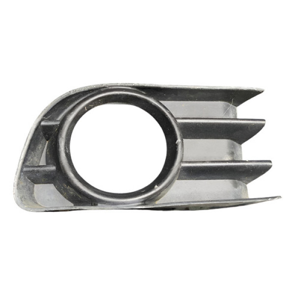 Moldura Grade Farol Milha Esquerdo Renault Megane 2008/2012  Preto Esquerdo