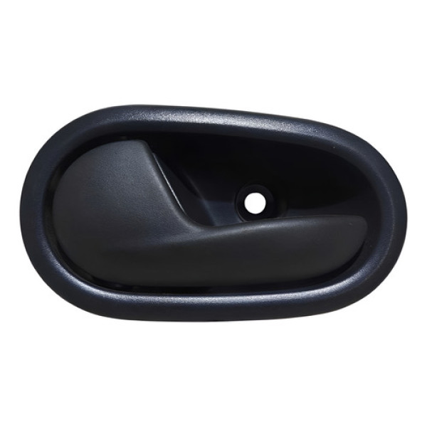 Maçaneta Int Traseira Esquerda Renault Logan 2007 A 2014 Preto Traseira