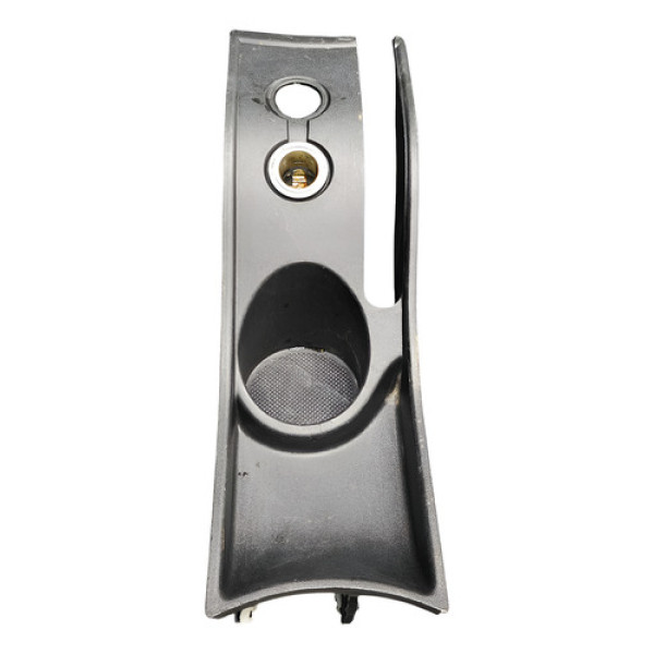 Moldura Porta Copos 9649644077 Citroen C4 Hatch 2008 A 2012 Preto