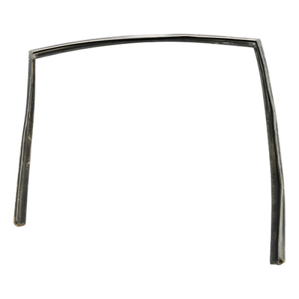 Canaleta Porta Traseira Direita Honda Civic 1.8 2007 A 2011 Preto