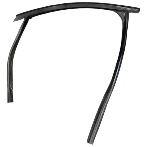 Canaleta Vidro Traseiro Direito Ford Focus 2009 A 2013 Cinza-escuro