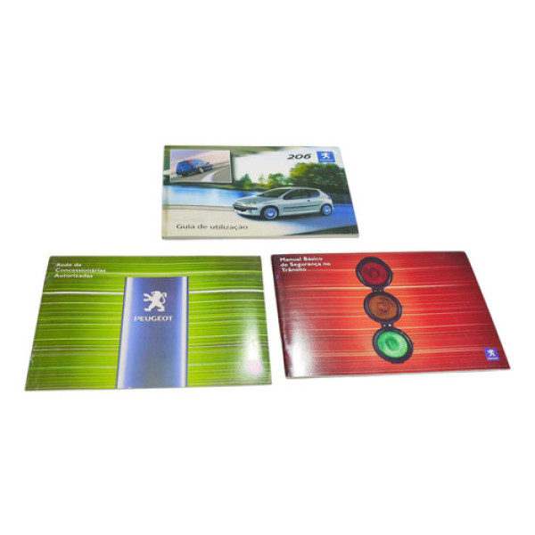 Moldura Manual Proprietario Peugeot 206 1.0 16v 2005 A 2007