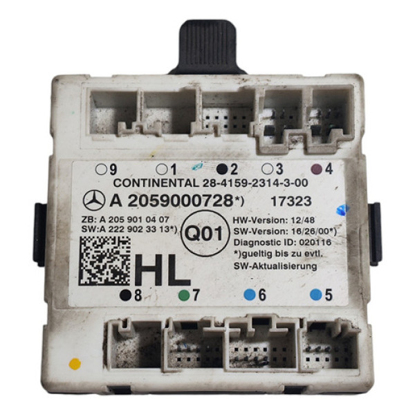 Módulo Porta Mercedes-benz C180 C200 C250 2015 2016 2017