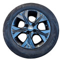 Roda Aro 15 C/pneu Gm Onix 2020 2021 A 2024 C/detalhe Preto