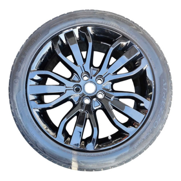 Roda Aro 21 C/pneu Range Rover Sport 2015 A 2017 C/detalhe Preto