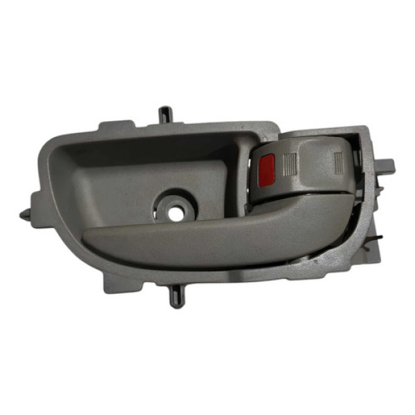 Maçaneta Interna Traseira Direita Toyota Corolla 2015 A 2017 Prata Traseira