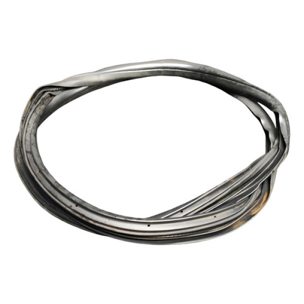 Borracha Porta Dianteira Esquerda Ford Ka Sedan 2015 A 2020 Preto