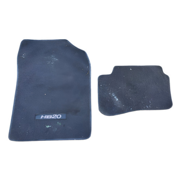 Jogo Tapete Hyundai Hb20 1.6 2014 2015 2016 A 2019 Preto