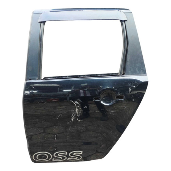 Porta Traseira Esquerda Citroen Aircross 2014/2016 Original  Traseira Esquerda Preto