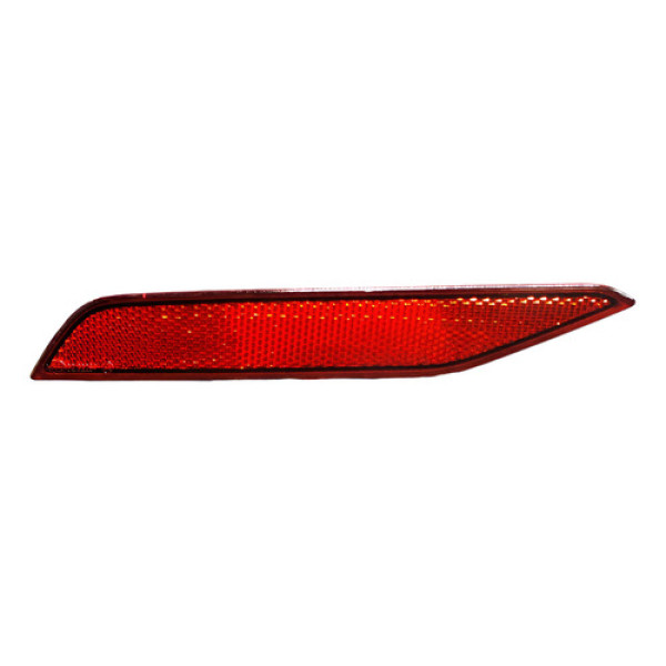 Refletor Olho Gato 2g5945105 Esq Vw Nivus Highline 2021/2023 Vermelho