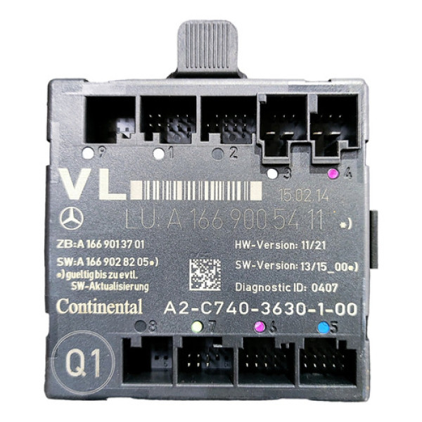 Módulo Porta Dianteira Esquerda Mercedes Gla 200 A1669005411