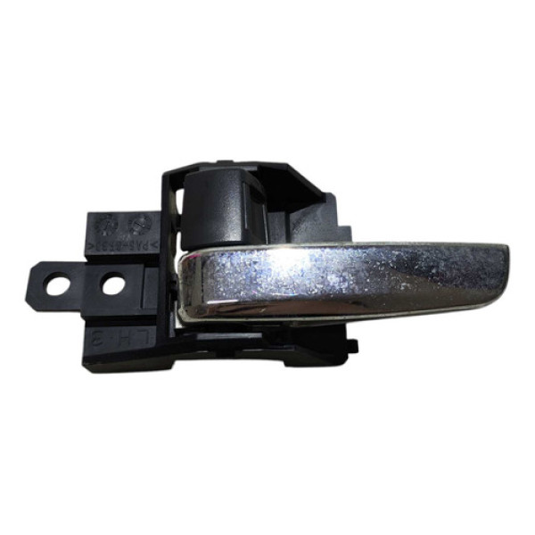Maçaneta Interna Dianteira Esq Mitsubishi Asx 4wd 2012/2014 Preto Dianteira