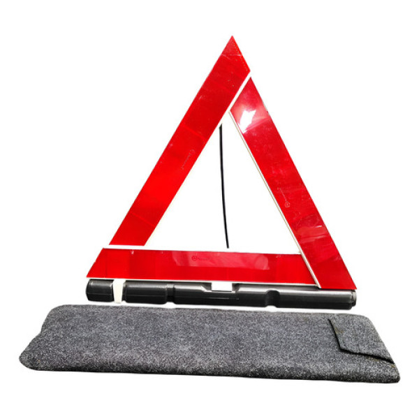 Refletor Olho Gato Triang C/capa Citroen C4 Hatch 2009/2011 Vermelho