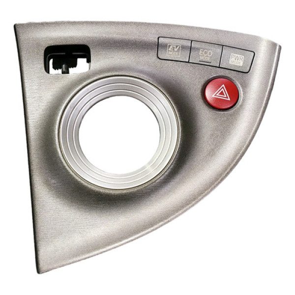 Moldura Botões Pisca Alerta Toyota Prius 2012 2013 2014 Preto