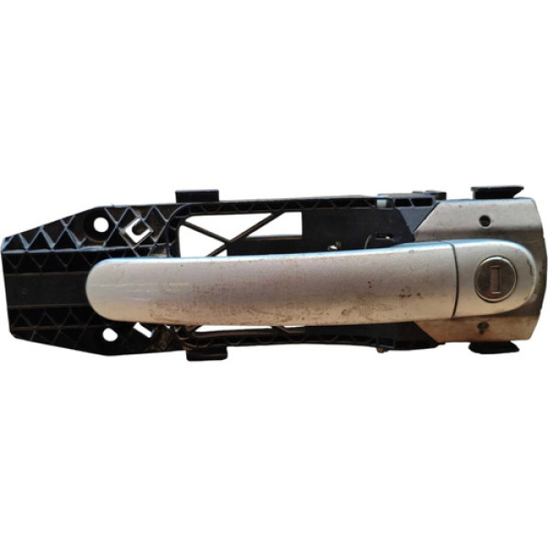 Maçaneta Externa Dianteira Esquerda Vw Golf 2012 2013 Cinza Dianteira