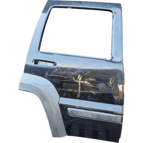 Porta Traseira Direita Jeep Cherokee Sport 2006 2007 Traseira Direita Preto