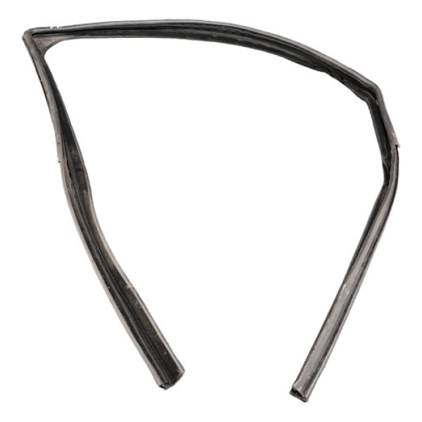 Borracha Canaleta Porta Dianteira Direita Duster Oroch 2020  Preto