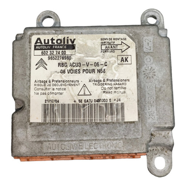 Modelo Central  9652276980  Xsara Picasso 2004 2005 2006 07