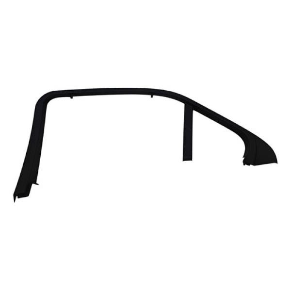 Borracha Vidro Porta Tras Direito Mercedes E320 2011 A 2014 Preto