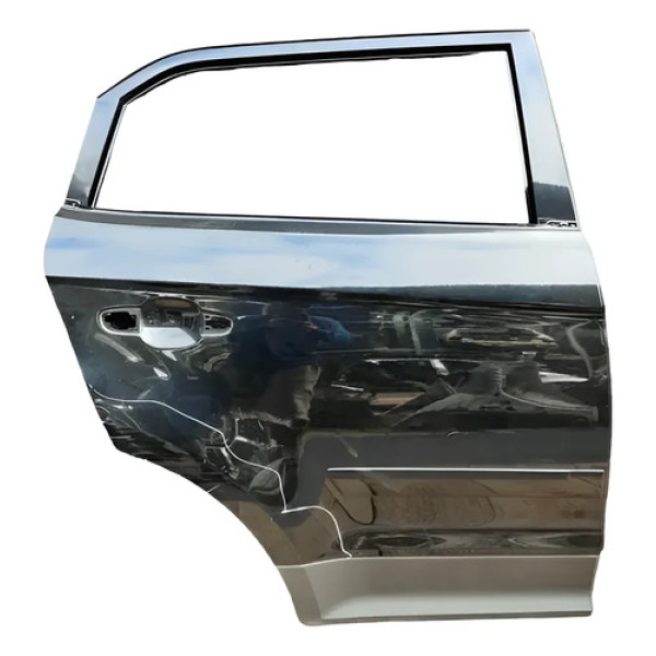 Porta Traseira Direita Hyundai Creta 2017 2018 2019 Detalhe Traseira Dir Preto