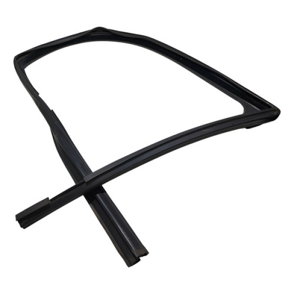 Borracha Canaleta Vidro Diant Esquerdo Ford Fusion 2010/2012 Preto