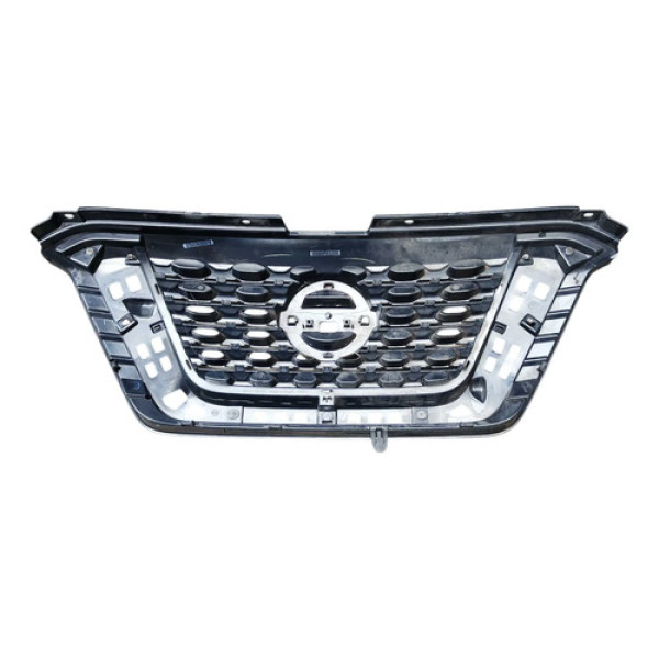 Grade Dianteira Nissan Kicks 2020 2021 623105ra0a Branco Brilhante