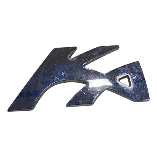 Emblema Logotipo Tampa Traseira Ford Ka 2015 2016 A 2020 Preto