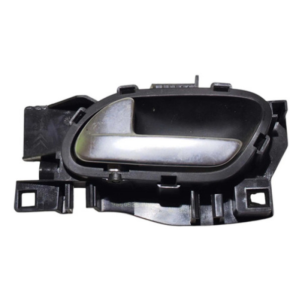 Maçaneta Int Dianteira Esquerda Citroen Aircross 2016 A 2020 Preto Traseira