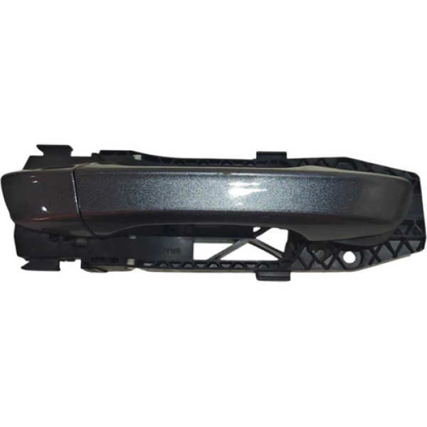 Maçaneta Externa Traseira Direita Vw T-cross 2023 2024 Prata Traseira