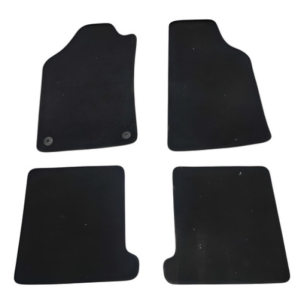 Jogo Tapete Preto 5u1864436b Volkswagen Gol G7 2017 A 2023 Preto