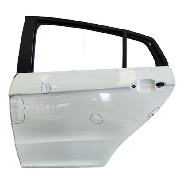 Porta Traseira Esquerda Chery Arrizo 2021 2022 2023 Branca Traseira Esquerdo
