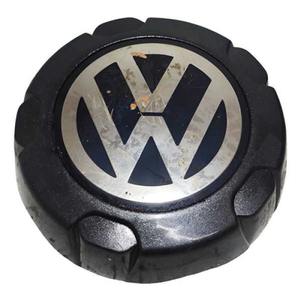 Calota Central Roda 5u7601149 Vw Saveiro G5 2008 A 2012 Preto