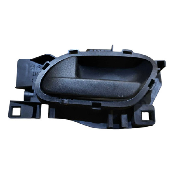 Maçaneta Interna Dianteira Esq Citroen C4 Cactus 1.6 2020/22 Preto Dianteira